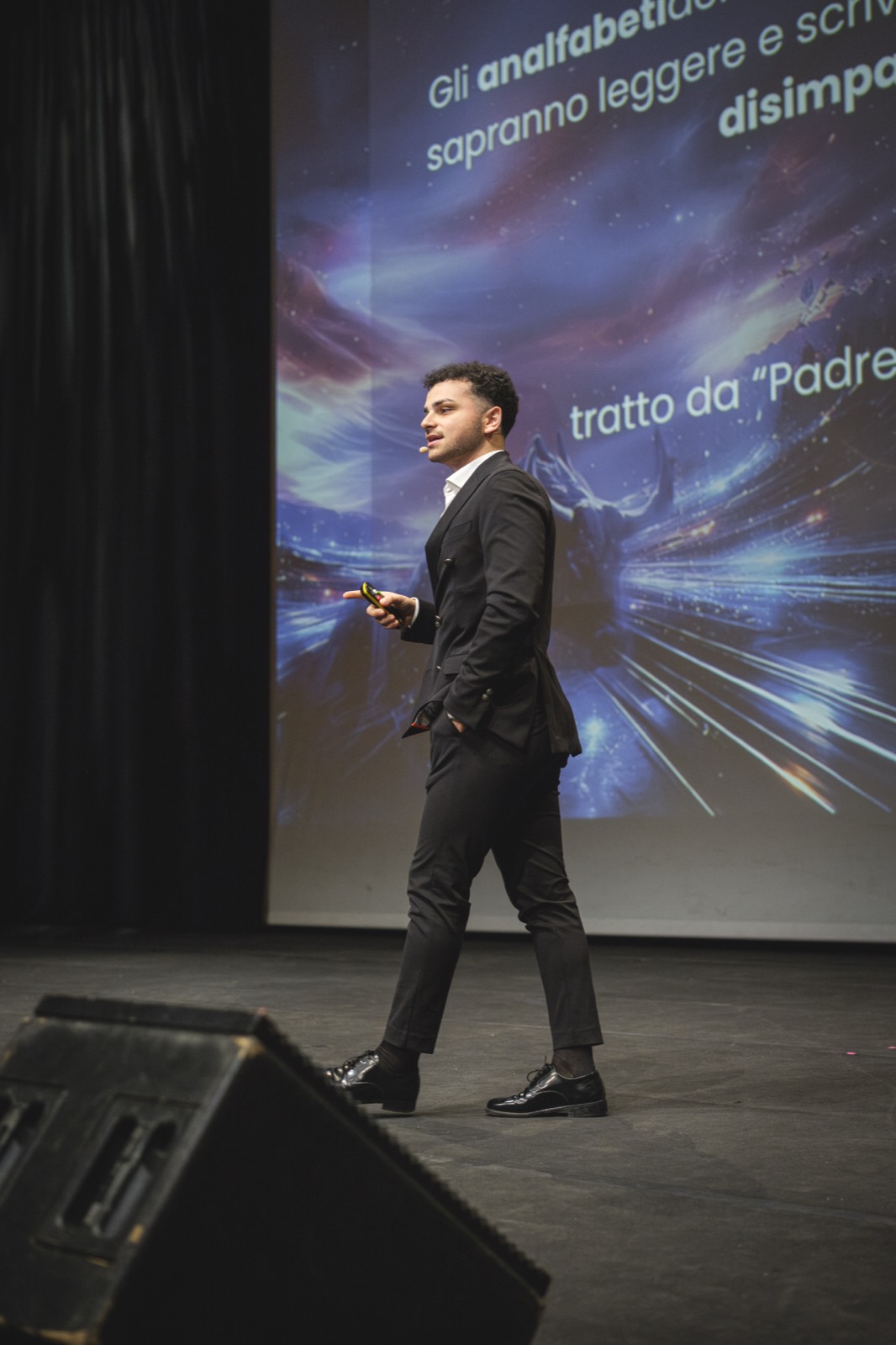 Nunzio Grippa sul palco a Roma